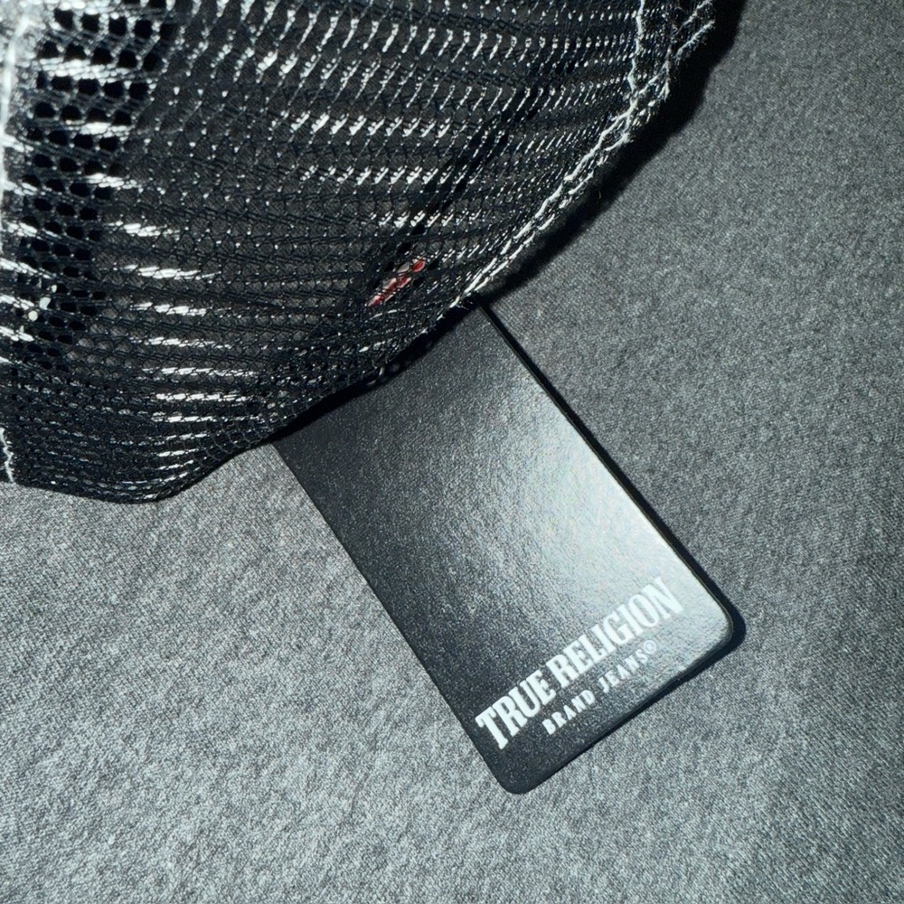 True Religion Black and Camouflage Cap - Picture 7 of 7